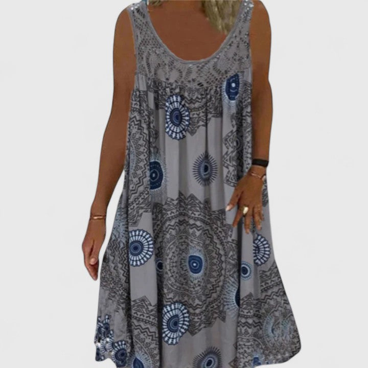Soléria™ | Robe Motifs Circulaires