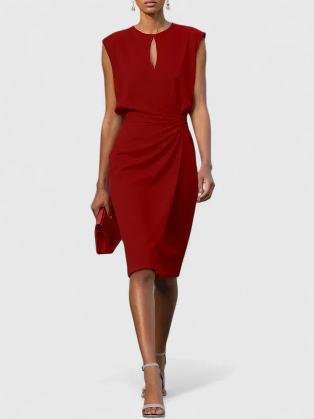 Caléria™ | Robe Midi Structurée