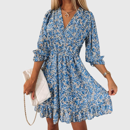 Lunéa™ | Robe Volantée Élégante