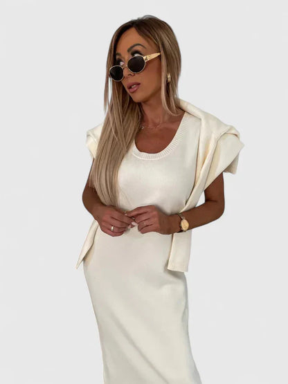 Althéa™ | Robe Midi Col Haut