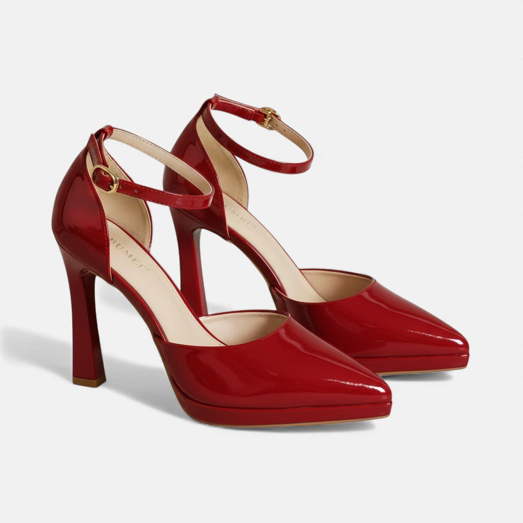 Salomé™ | Escarpins Talon Évasé Moderne