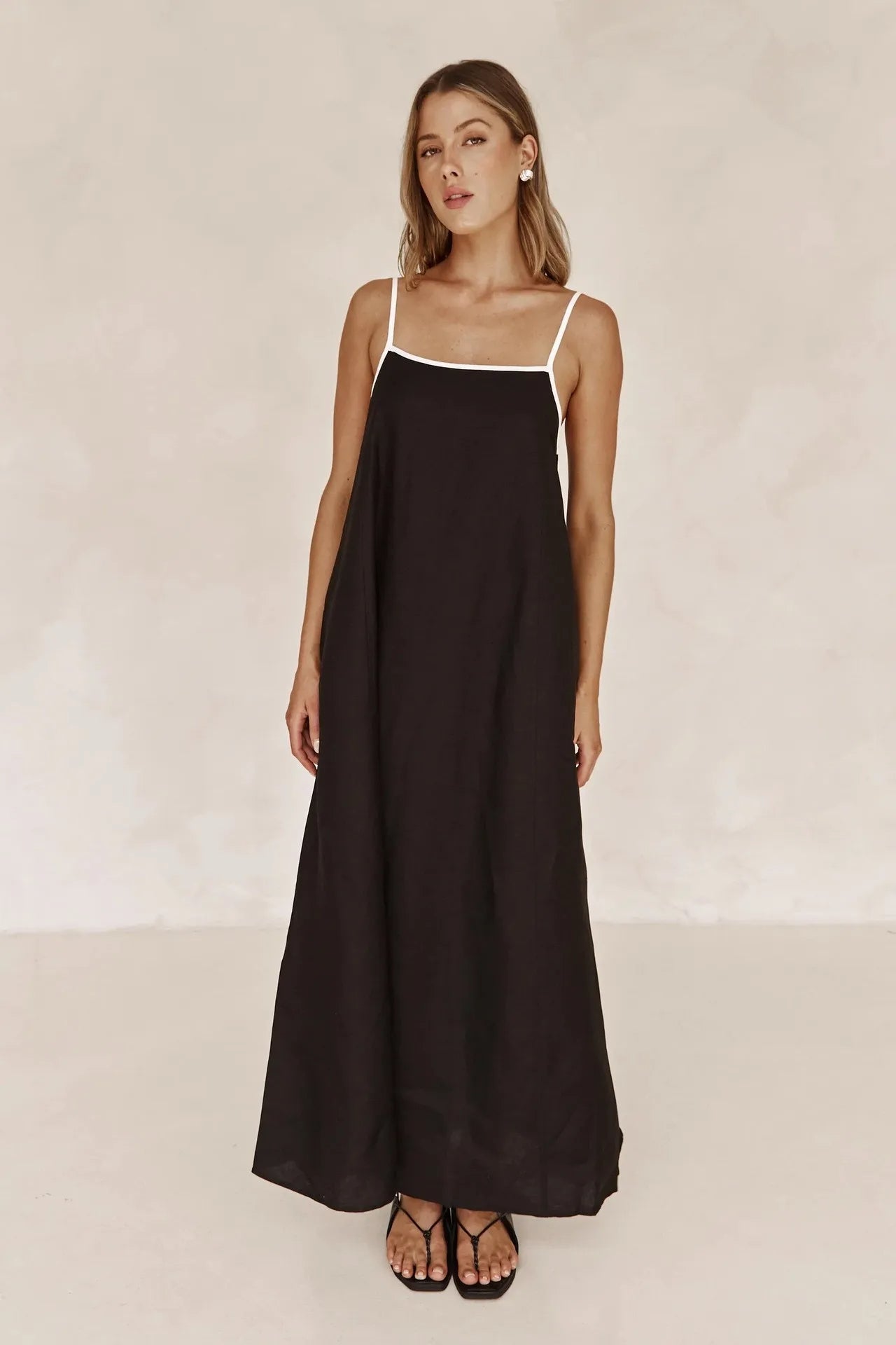 Armelle™ | Robe longue épurée
