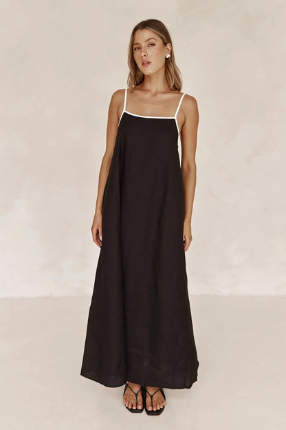 Armelle™ | Robe longue épurée