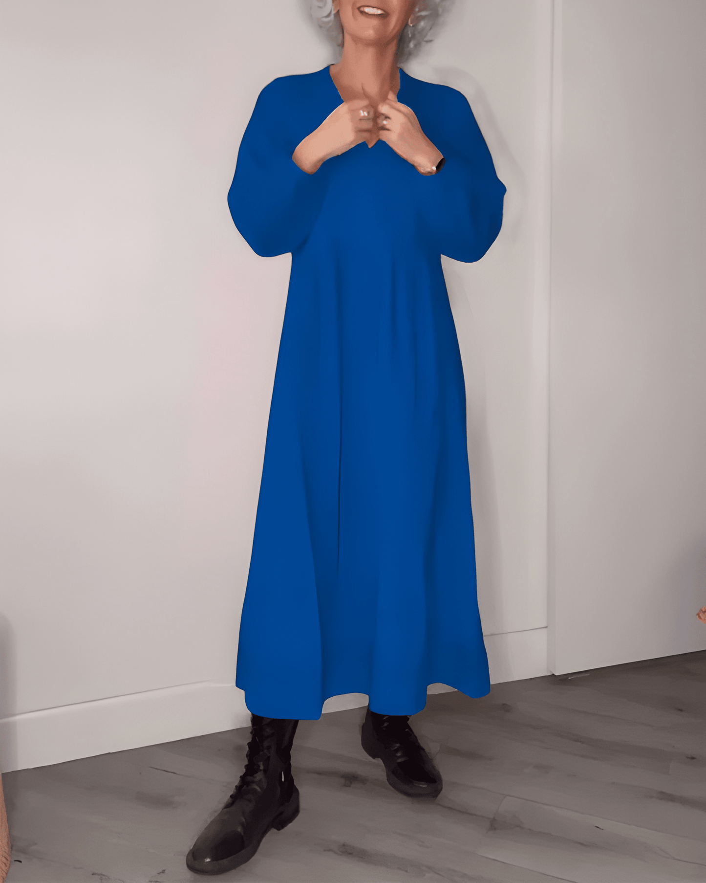 Ysoria™ | Robe Fluide Manches Longues
