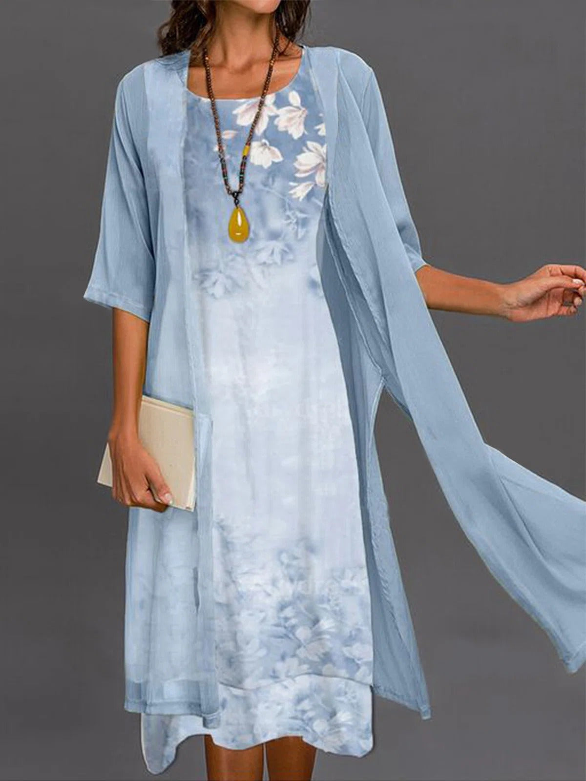 Théolina™ | Robe Surcouche Fluide