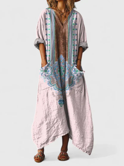 Veloria™ | Robe Longue Poches