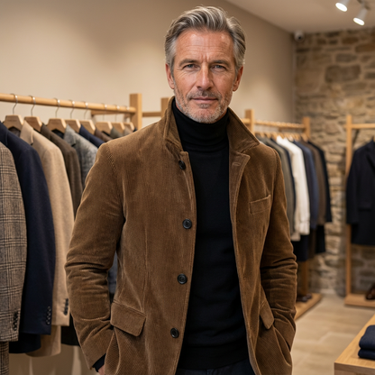 Alexandre | Manteau Vintage Raffiné