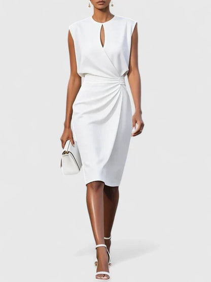 Caléria™ | Robe Midi Structurée
