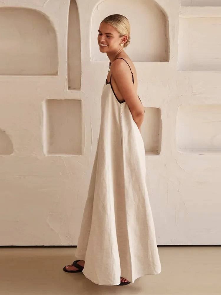 Armelle™ | Robe longue épurée