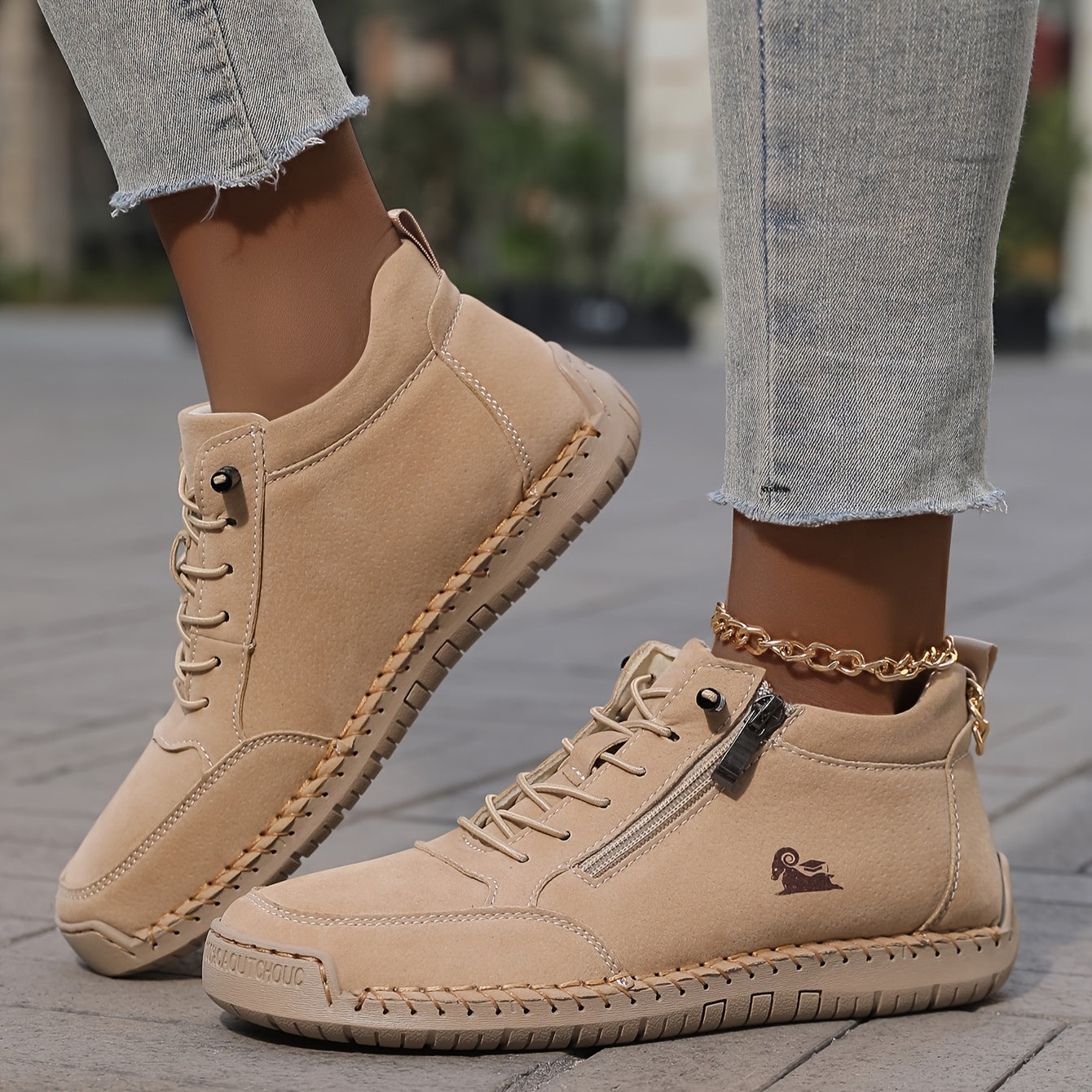 Nina™ | Baskets Confort Zip Facile