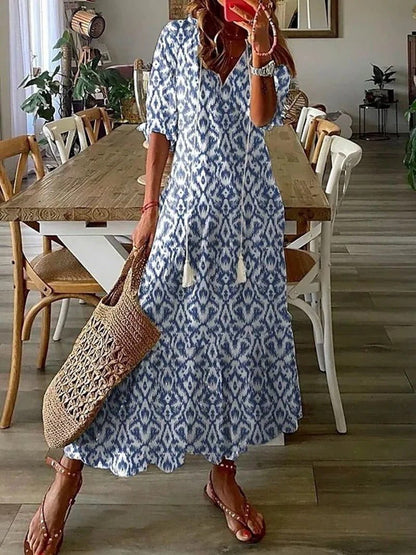 Élodie | Robe Florale Élégante