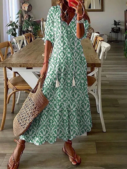 Élodie | Robe Florale Élégante