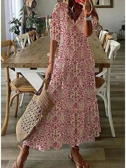 Élodie | Robe Florale Élégante