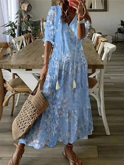 Élodie | Robe Florale Élégante