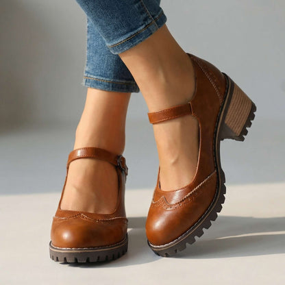 Amélie | Talons Mary Jane à Bride en T