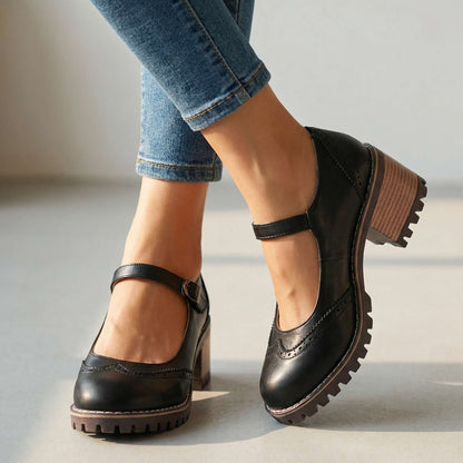Amélie | Talons Mary Jane à Bride en T