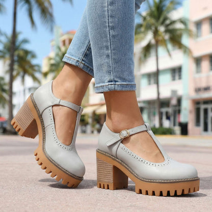 Sophie | Talons Mary Jane à Bride en T
