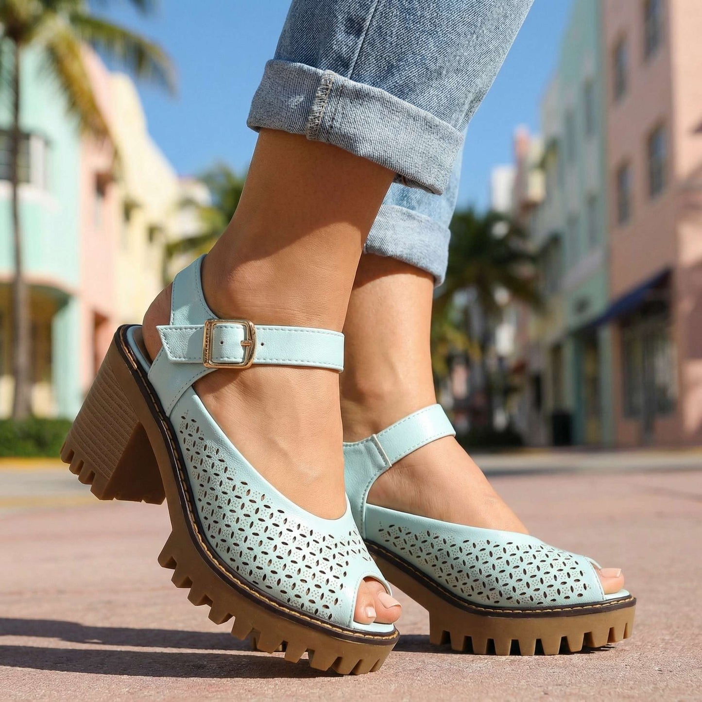 Camille | Sandales à Talons Élégantes
