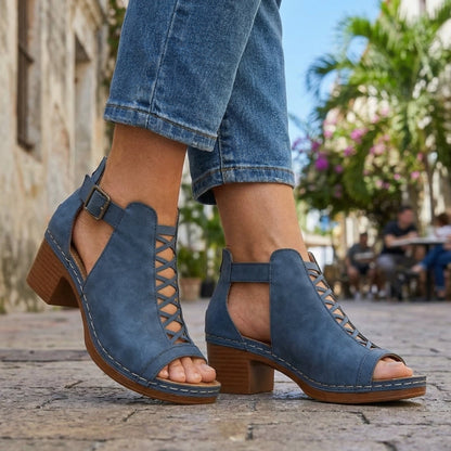 Louise | Talons Ouverts à Boucle