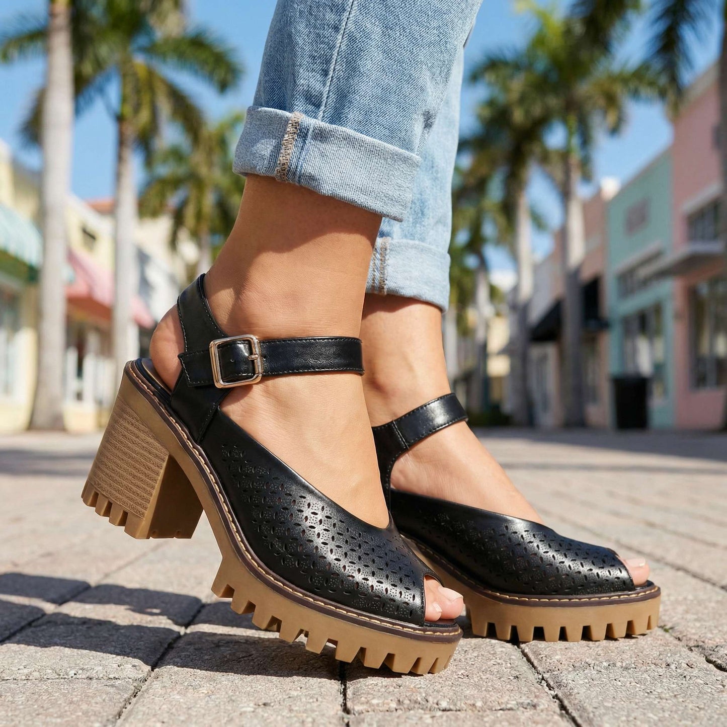 Camille | Sandales à Talons Élégantes