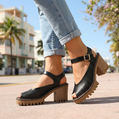 Camille | Sandales à Talons Élégantes