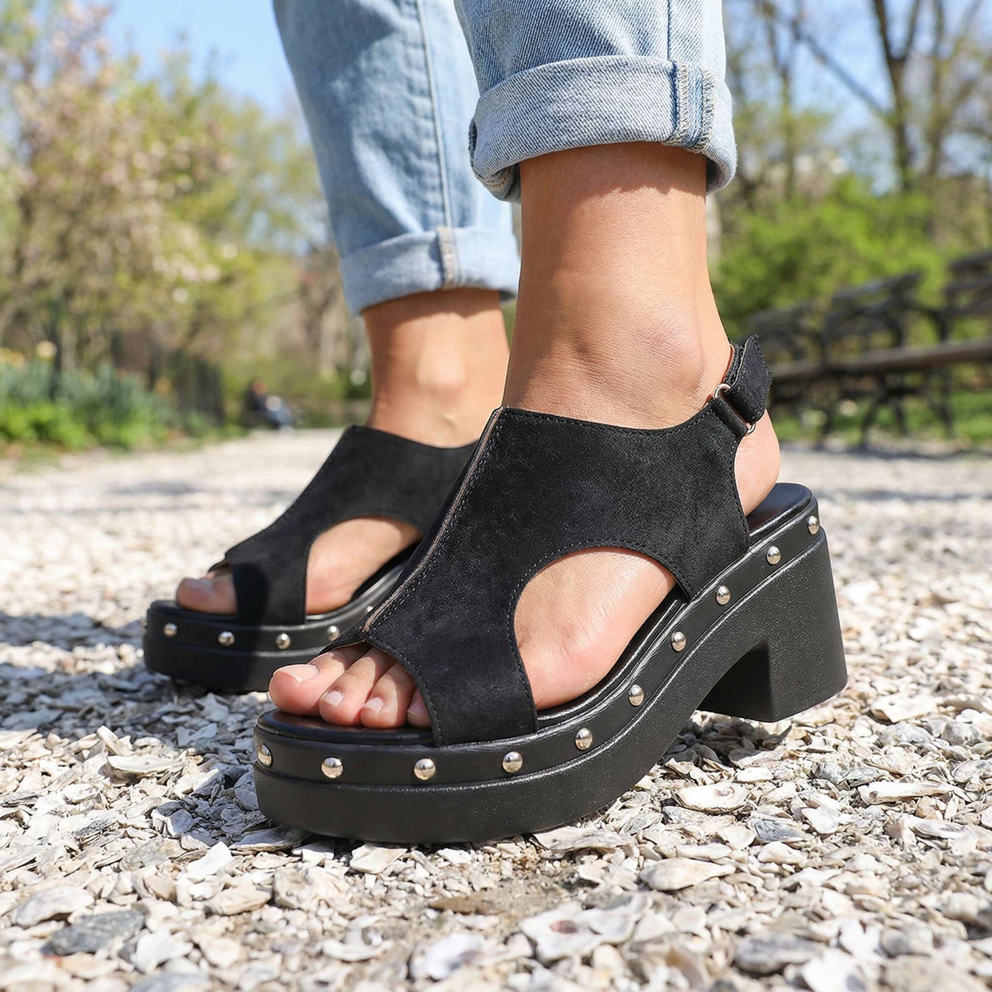 Lucie | Sandales à Détails Décoratifs