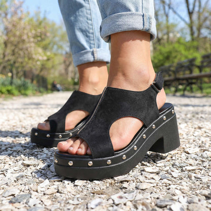 Lucie | Sandales à Détails Décoratifs