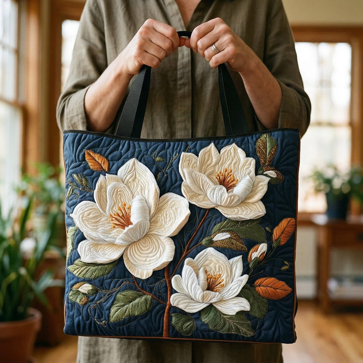 Aureliax™ | Sac Fait Main Élégance Florale Intemporelle