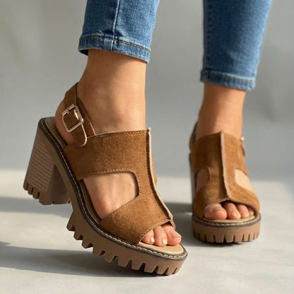 Clara | Talons à Brides Élégantes