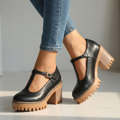 Sophie | Talons Mary Jane à Bride en T