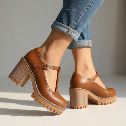 Sophie | Talons Mary Jane à Bride en T
