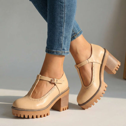 Sophie | Talons Mary Jane à Bride en T
