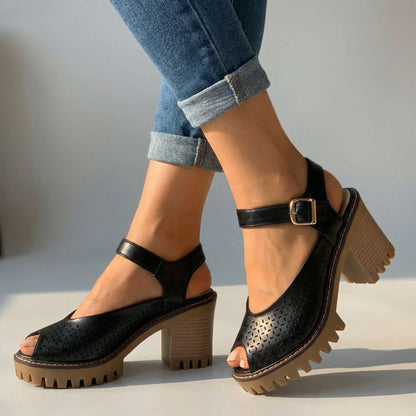 Camille | Sandales à Talons Élégantes