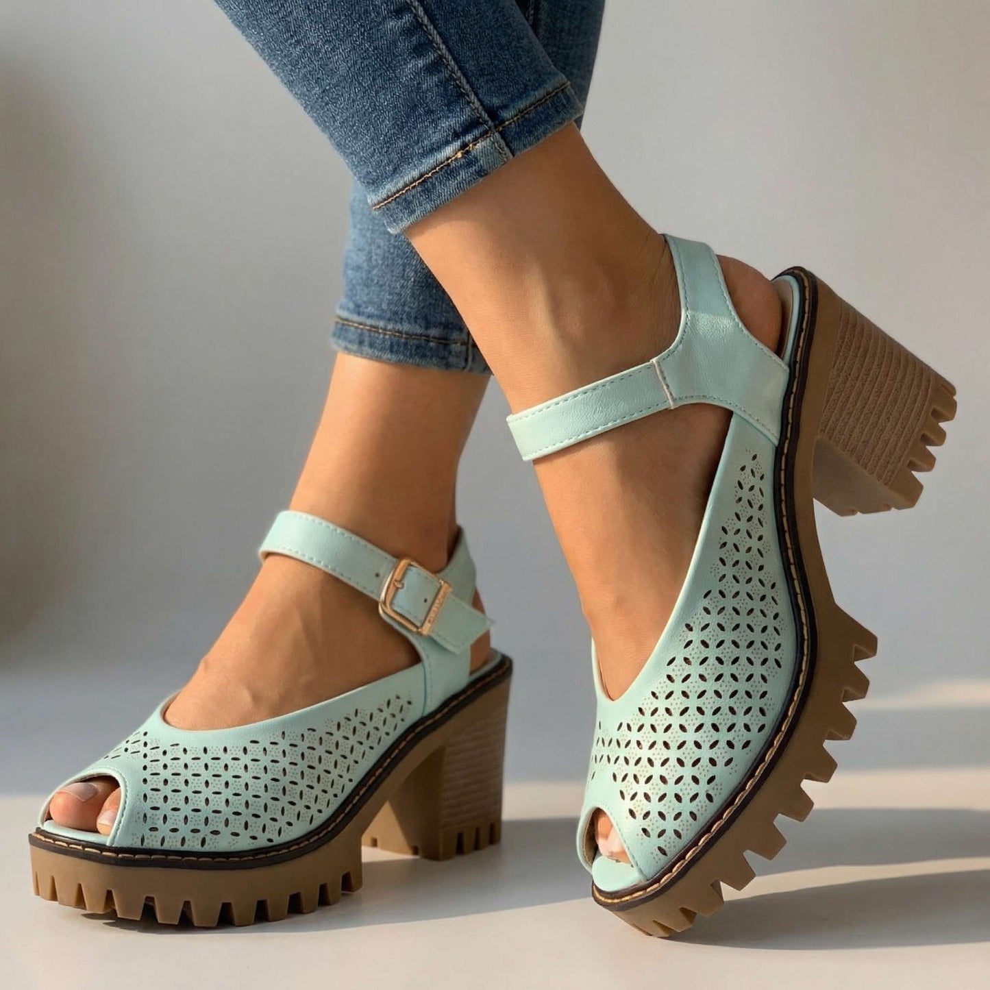 Camille | Sandales à Talons Élégantes