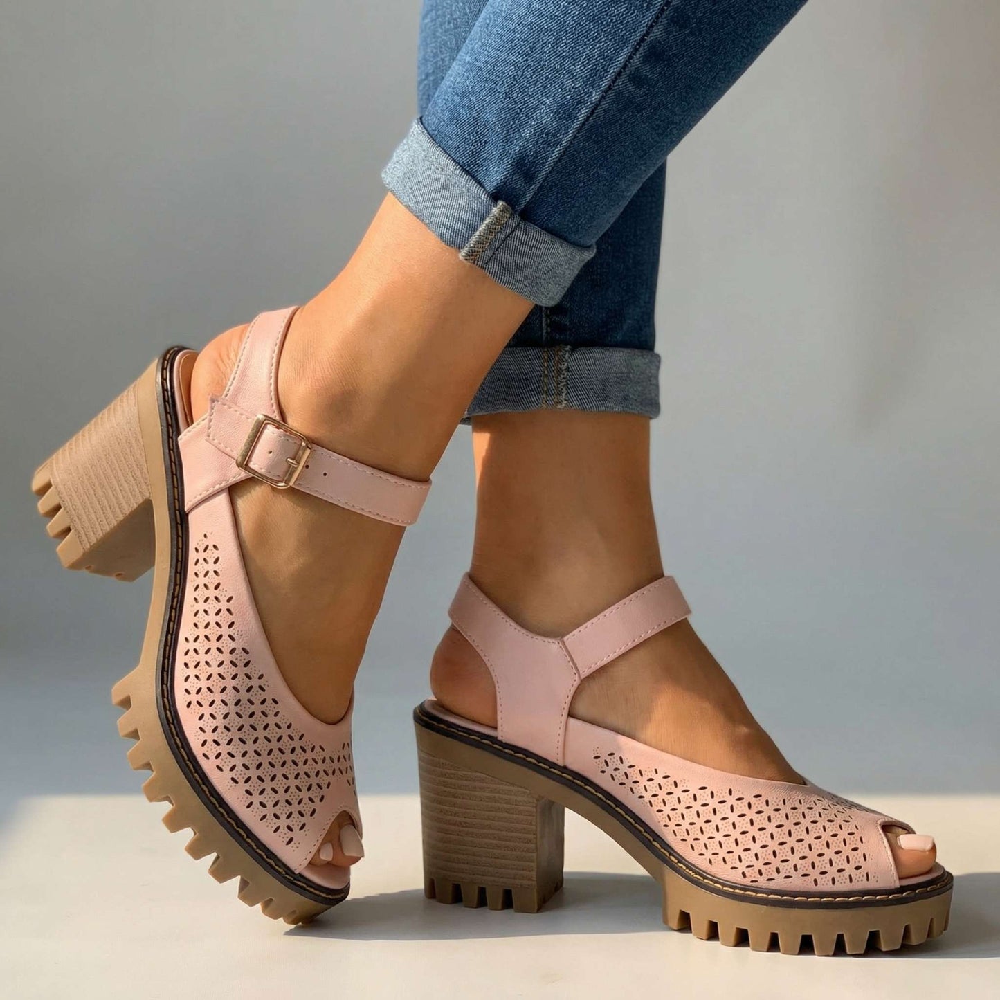 Camille | Sandales à Talons Élégantes
