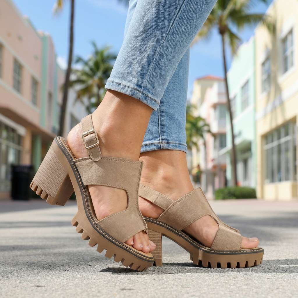 Clara | Talons à Brides Élégantes