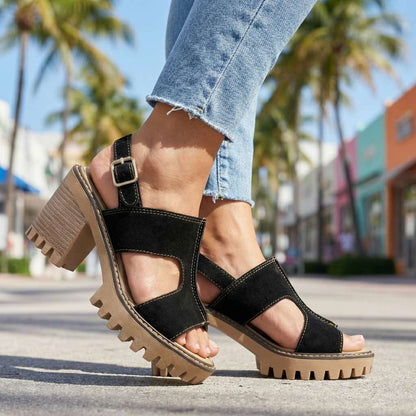Clara | Talons à Brides Élégantes