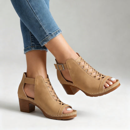 Louise | Talons Ouverts à Boucle