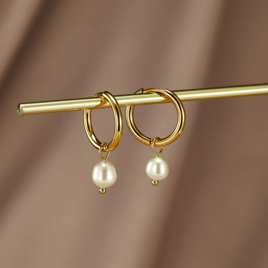 Valéria™ | Boucles Perles Or