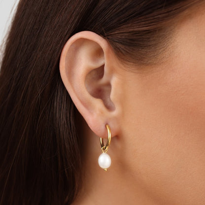 Valéria™ | Boucles Perles Or