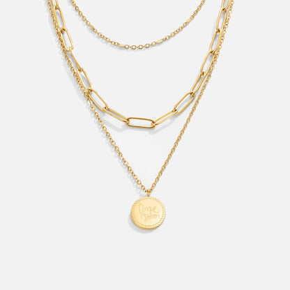 Corélia™ | Collier Or Multi Rangs