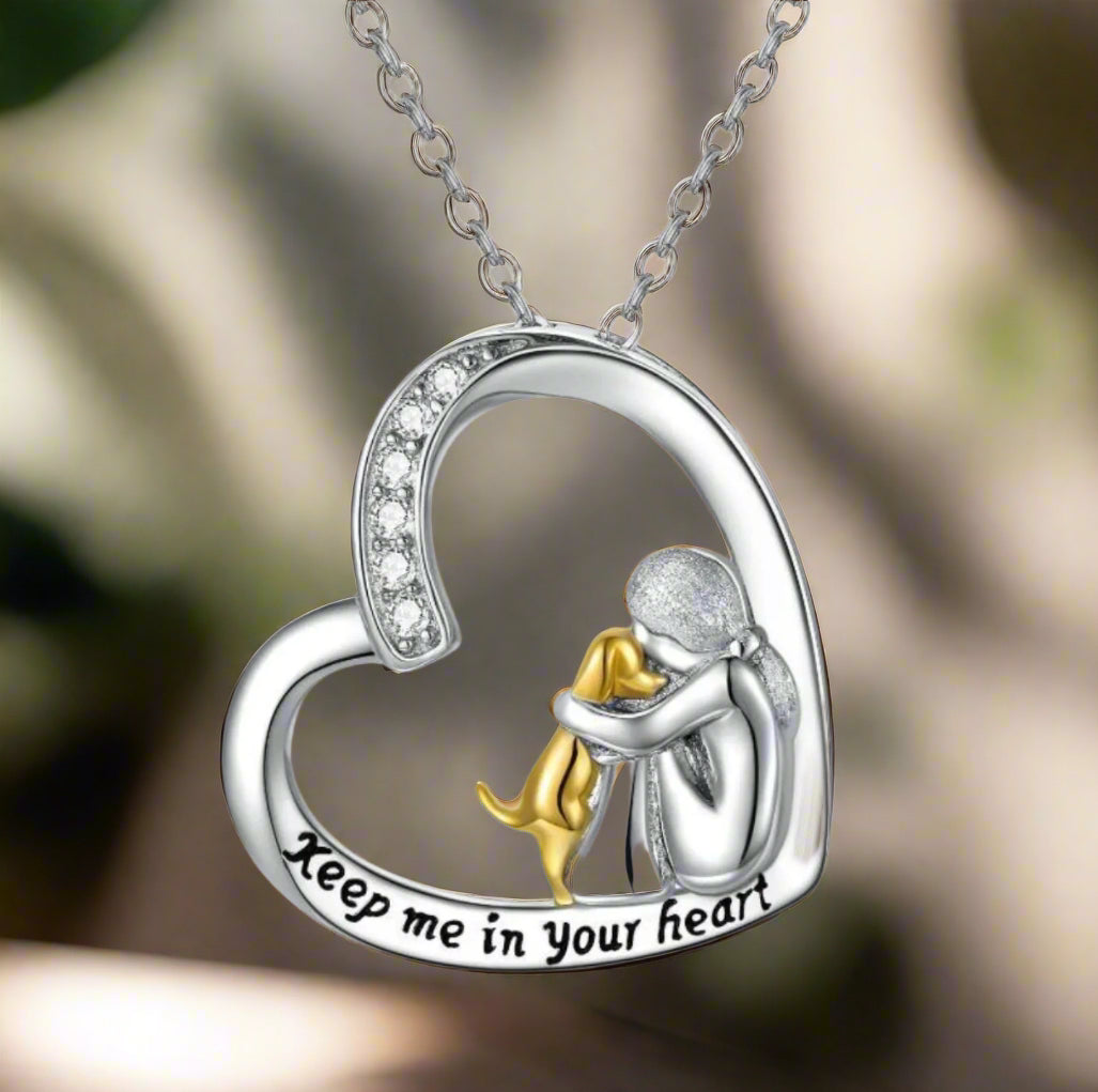Énora™ | Collier Cœur Chien
