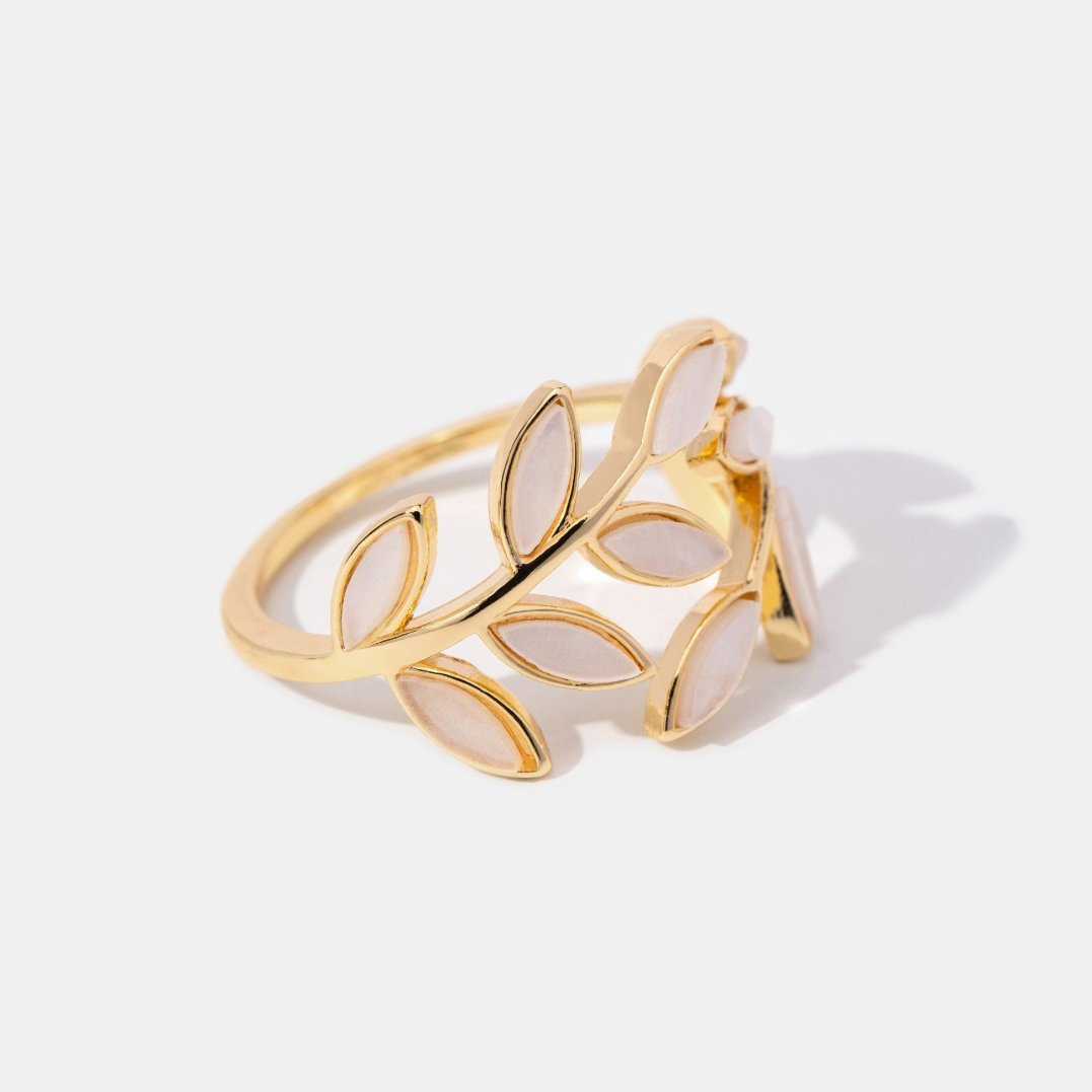 Serene™ | Feuille Dorée Élégante