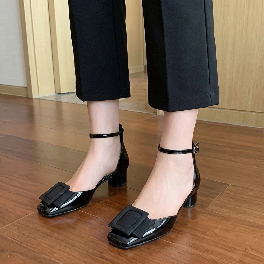 Jeanne | Talons à Bride Élégants