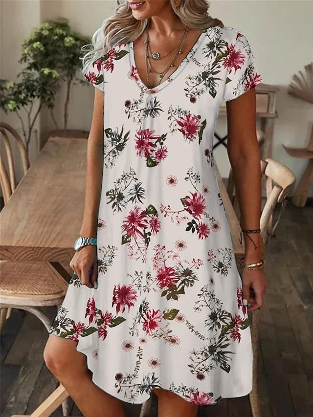 Lunéa™ | Robe Fluide Printemps