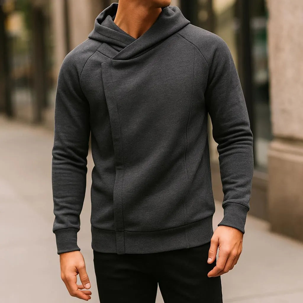 Otto | Sweat à Fermeture Éclair au Design Croisé