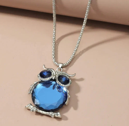 Camille™ | Collier Hibou Élégant
