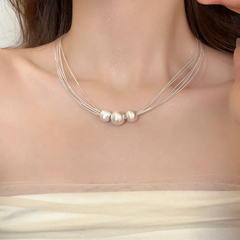 Amandine™ | Collier Perles Trio