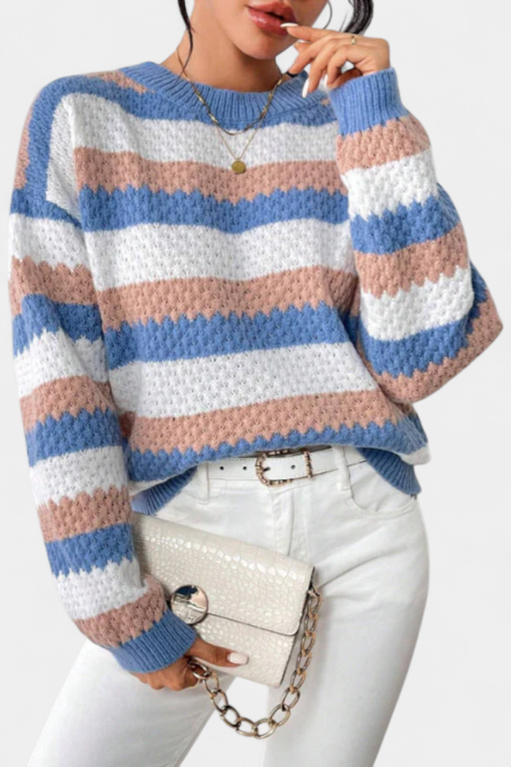 Capucine™ | Pull Harmonie Texturée
