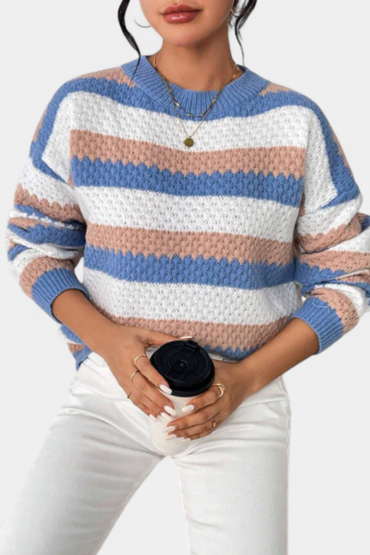 Capucine™ | Pull Harmonie Texturée